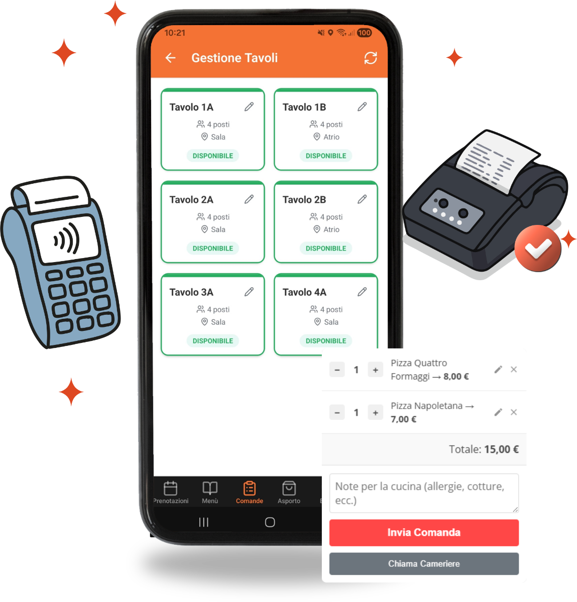 ant-comande Orders Module